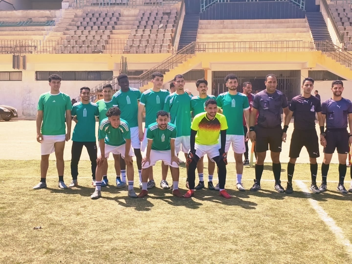 تعادل فريق طلاب صيدلة طنطا لكرة القدم بأولى مبارياته بكأس رئيس الجامعة لكرة القدم 